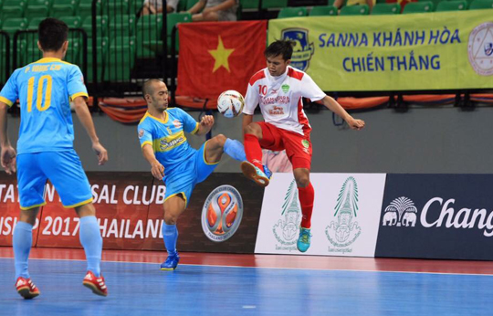 Hạ gục đại diện Indonesia, Sanna Khánh Hòa vào chung kết giải futsal ĐNÁ 2017