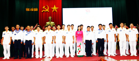 Vùng 4 Hải quân: Đại hội Đại biểu Đoàn TNCS Hồ Chí Minh lần thứ VIII