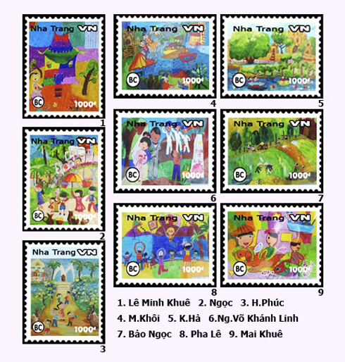 Ước mơ những con tem quê em