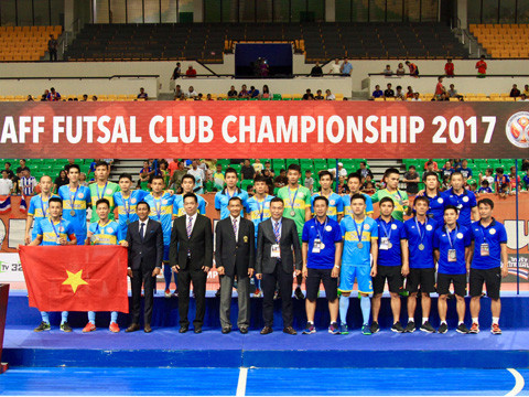 Sanna Khanh Hoa finishes second at AFF Futsal Club Championship 2017