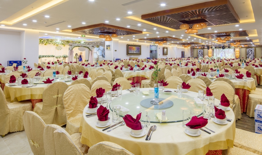 Khách sạn ISENA Nha Trang: Không gian tiệc cưới 4 sao sang trọng