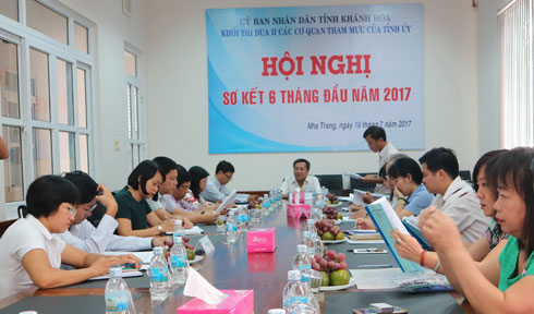 Sơ kết thi đua 6 tháng đầu năm