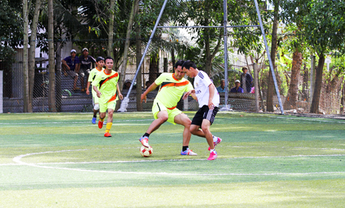Một giải bóng đá phong trào tại Ninh Hòa