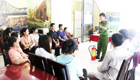 Nâng cao hiệu quả công tác phòng cháy, chữa cháy