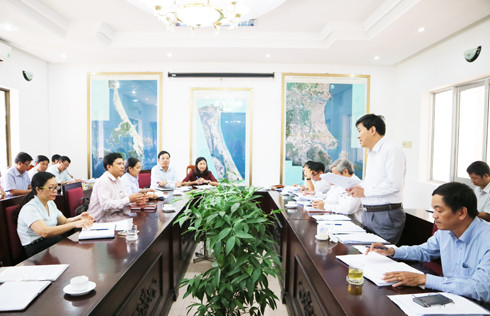 Đồng chí Nguyễn Duy Bắc phát biểu chỉ đạo