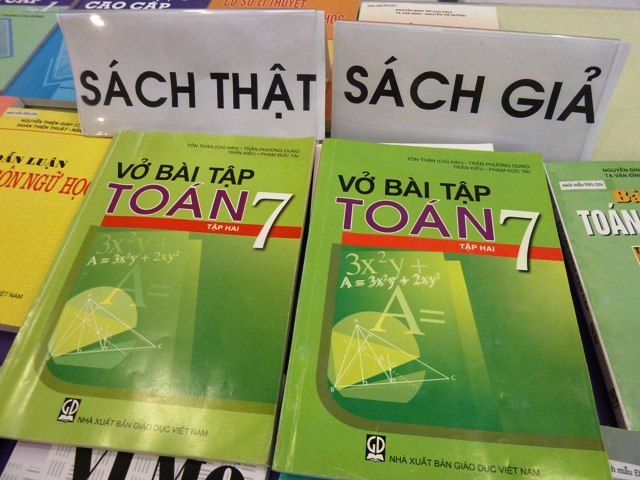 Cảnh báo sách giả
