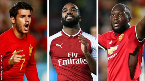 Alvaro Morata, Alexandre Lacazette, Romelu Lukaku - Những hợp đồng “bom tấn” của Ngoại hạng Anh tại kỳ chuyển nhượng Hè 2017.