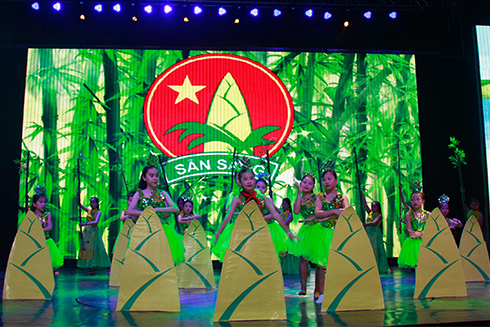 Nhà Thiếu nhi TP. Cam Ranh đoạt giải nhất toàn đoàn