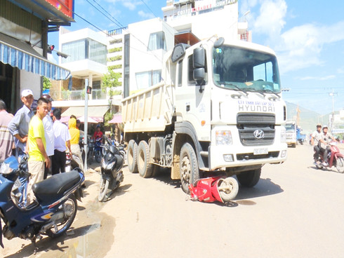 Hiện trường vụ tai nạn