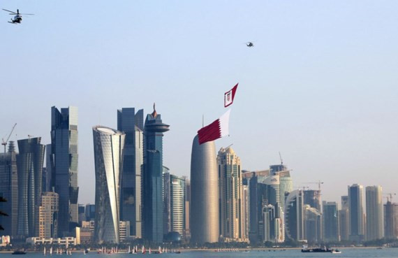 Thủ đô Doha của Qatar. (Ảnh: Bloomberg)