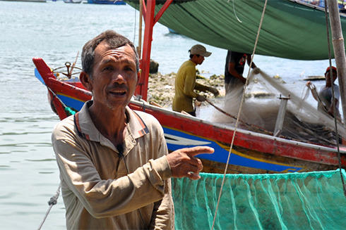 Ông Kiệt, một ngư dân tại đây cho biết, mùa cá cơm năm nay có sản lượng cao hơn năm ngoái nên ai cũng phấn khởi.