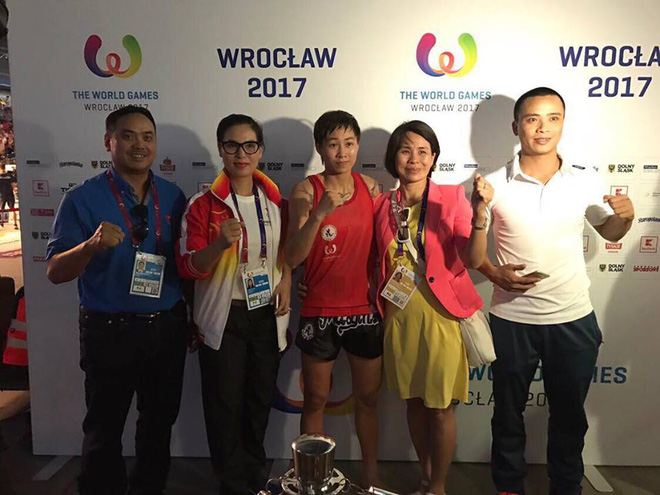 Bùi Yến Ly giành HCV duy nhất cho Việt Nam tại World Games 2017