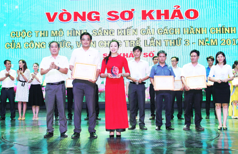 Đội thi Sở Văn hóa và Thể thao đạt giải nhất