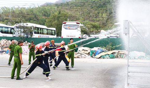 Xung kích, đảm bảo an toàn phòng cháy chữa cháy