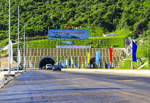 Ngày 21-8 chính thức thông xe dự án hầm đường bộ qua đèo Cả