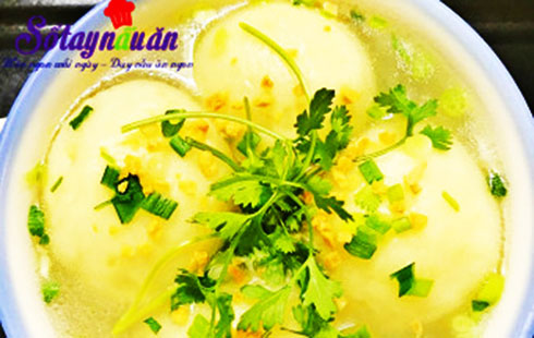 Xúp khoai tây bọc thịt ngon mê mẩn