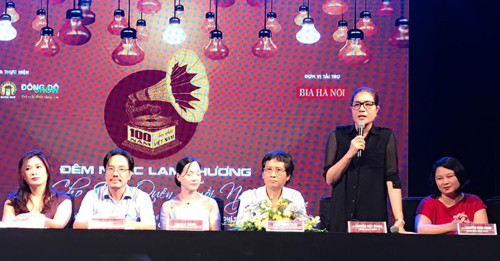 Ra mắt dự án &quot;100 năm âm nhạc Việt Nam&quot;