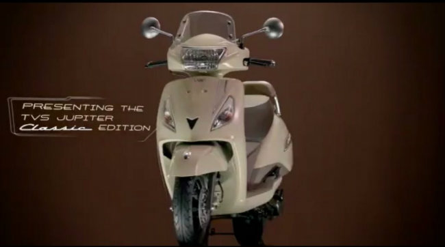 Xe ga TVS Jupiter bản mới giá 19,6 triệu đồng cho phái mạnh