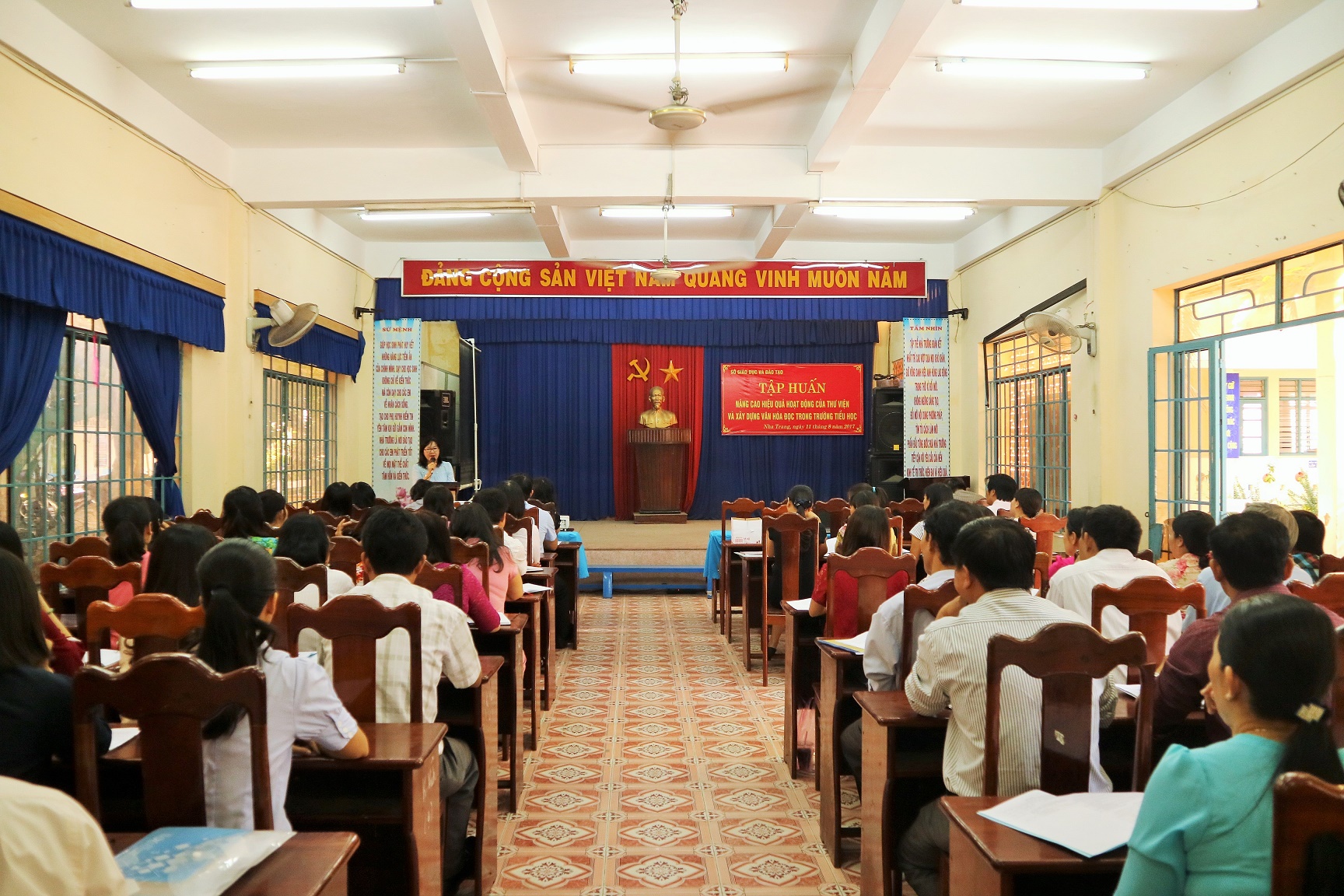 Tập huấn nâng cao hiệu quả hoạt động thư viện