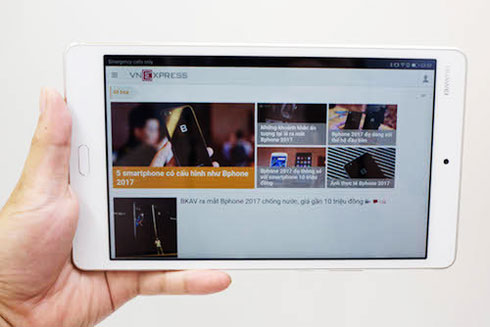 Huawei MediaPad M3 2017 - máy tính bảng giải trí tầm trung