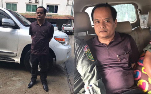 Ông Sourn Serey Ratha bị bắt giữ chiều 13/8