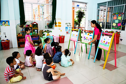 Nha Trang: Khuyến khích xã hội hóa giáo dục mầm non