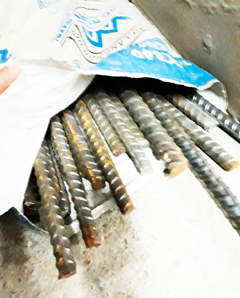 Bắt quả tang đối tượng trộm cắp sắt tại công trường