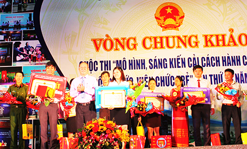 Sở Nội vụ đạt giải nhất