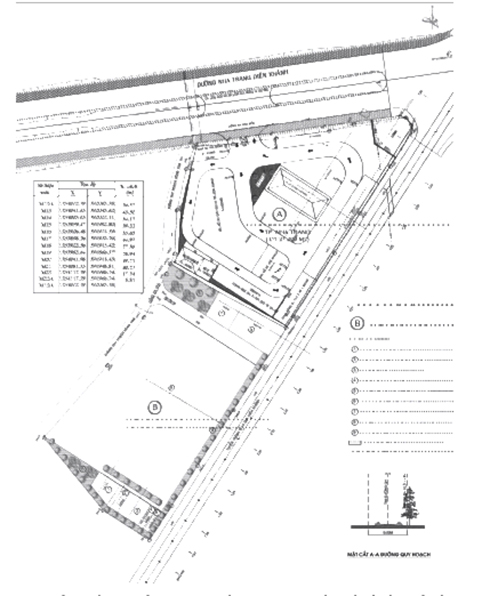 Xây dựng bãi đỗ xe tại Diên Toàn