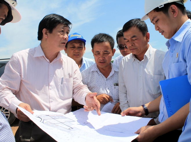 Tháng 6-2018 phải hoàn thiện hạ tầng Cụm công nghiệp Sông Cầu