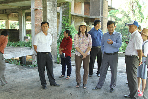 Khảo sát các dự án du lịch chậm tiến độ tại Vạn Ninh, Ninh Hòa