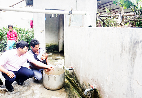 Hiệu quả nguồn vốn vay nước sạch, vệ sinh môi trường