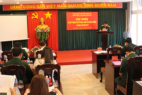 Sơ kết phong trào thi đua, công tác khen thưởng