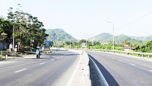 Công tác bảo trì tuyến Quốc lộ 1: Được thực hiện nghiêm túc