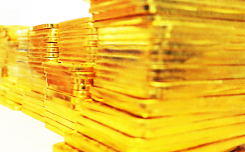 Giá vàng trong nước và thế giới đồng loạt tăng mạnh