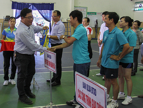 Khai mạc Hội thao Khối thi đua Ban Quản lý tỉnh