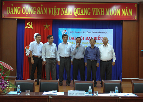 Đại hội Liên đoàn cầu lông tỉnh Khánh Hòa nhiệm kỳ 2017-2022