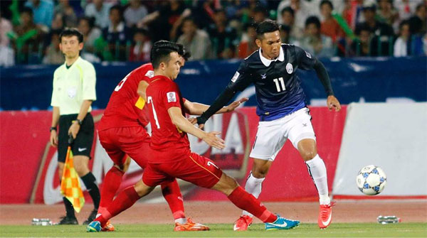 ĐT Việt Nam đá trận gặp Campuchia tại Asian Cup 2019 trên sân Mỹ Đình