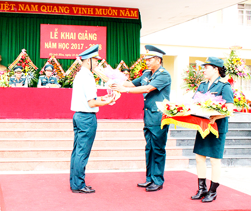 Các trường, học viện quân đội khai giảng năm học mới