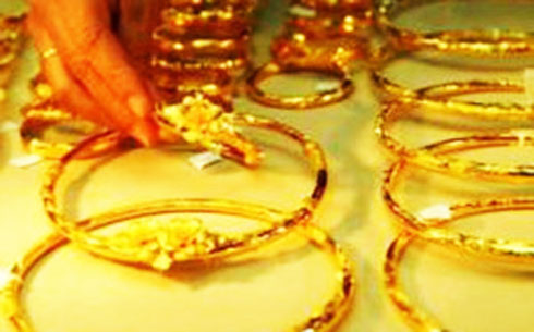 Giá vàng SJC đứng ở mức cao