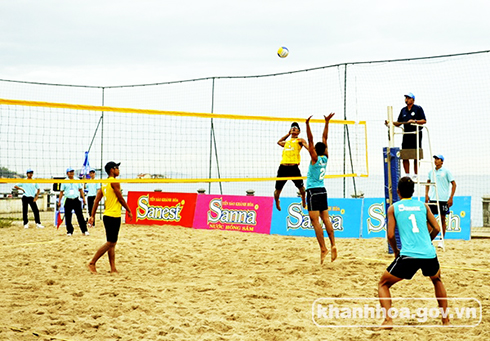 Bóng chuyền bãi biển Khánh Hòa: 2 vận động viên tham dự giải Đông Nam Á