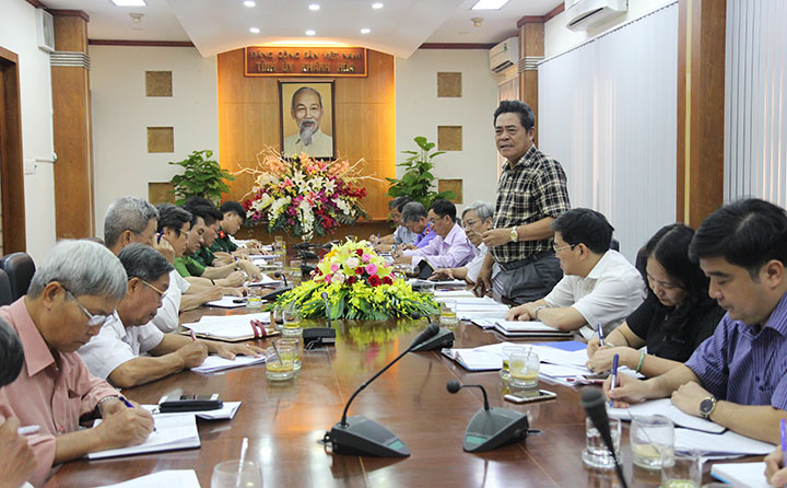 Giao ban quý III khối các cơ quan nội chính