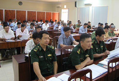 Hội nghị báo cáo viên Tỉnh ủy Khánh Hòa tháng 9