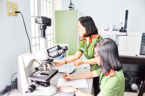 Những người kiến tạo chiến công bằng kỹ thuật hình sự