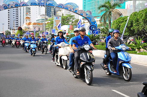 Ngày hội Thanh niên với văn hóa giao thông: Hơn 1.000 đoàn viên, thanh niên tham gia