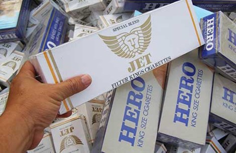 Xử lý hành vi tàng trữ, vận chuyển, buôn bán thuốc lá điếu nhập lậu