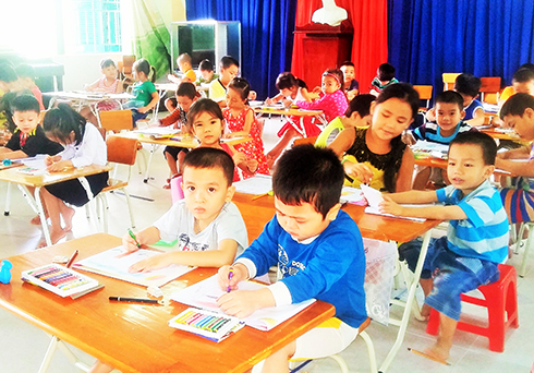 Các cơ sở mầm non ngoài công lập: Cần nâng cao chất lượng