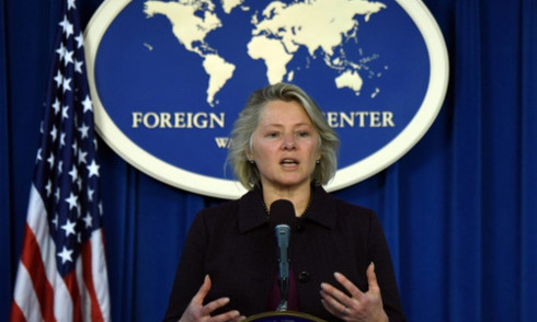 Quyền trợ lý ngoại trưởng Mỹ về vấn đề châu Á - Thái Bình Dương Susan Thornton. Ảnh: SCMP.