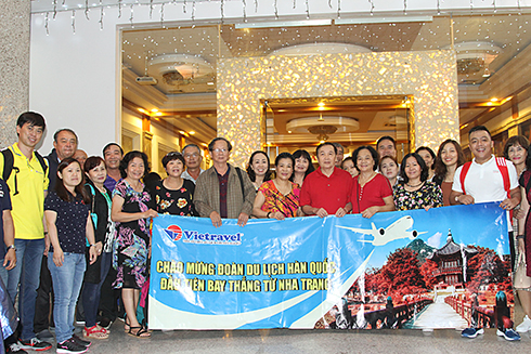 Vietravel Nha Trang: Đưa khách đi du lịch Hàn Quốc từ Sân bay quốc tế Cam Ranh