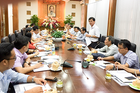 Trung ương Hội Chữ thập đỏ làm việc tại Khánh Hòa